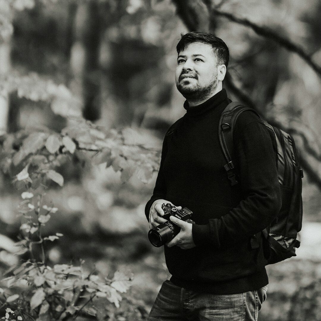 Male journalism instructor portrait